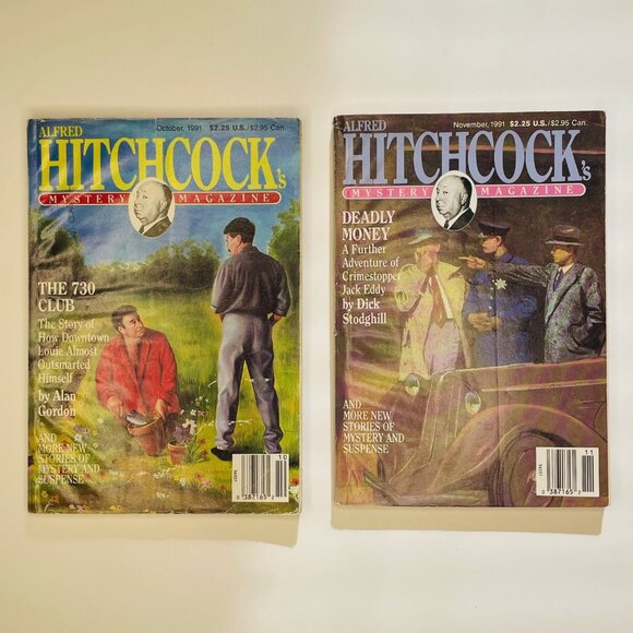10 Classic Alfred Hitchcock Mystery Magazines - Picture 2 of 5